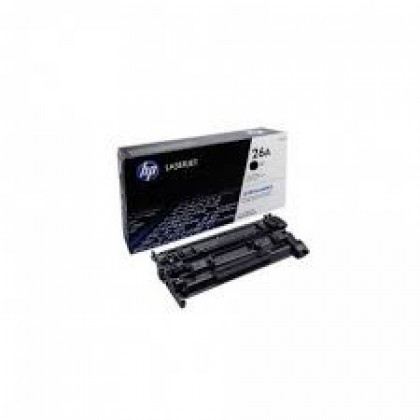 HP 26A Black Original LaserJet Toner Cartridge (For M402DN)